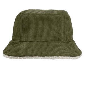SOLS Unisex Adult 2 in 1 Reversible Bucket Hat / Army/Beige